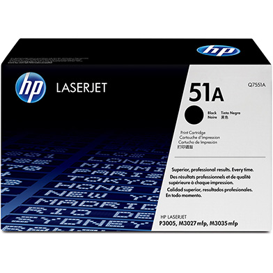 51A Black Toner Cartridge with Smart Printing Technology (6,500 pages)